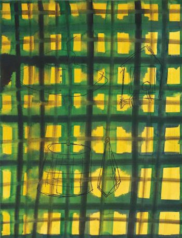 Subliminal Images (Buried in Plaid) by Mike Kelley