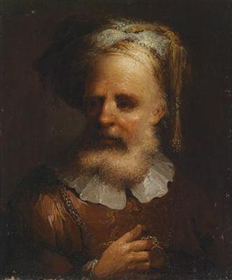 Bildnis eines Orientalen by Christian Wilhelm Ernst Dietrich