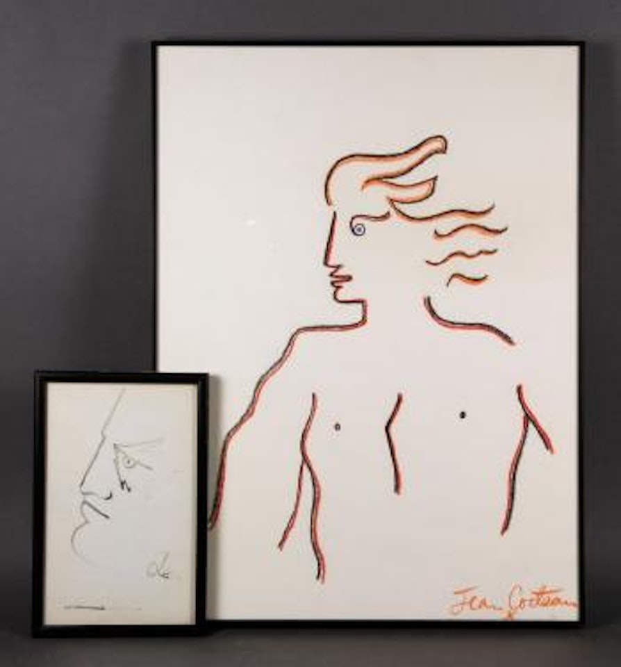 Drawing by Jean Cocteau