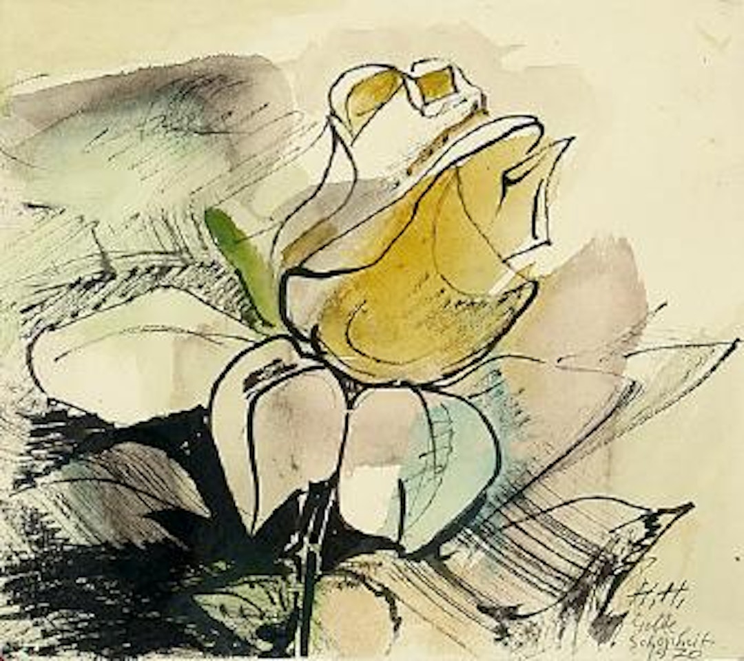 Gelbe Schönheit by Hannah Höch