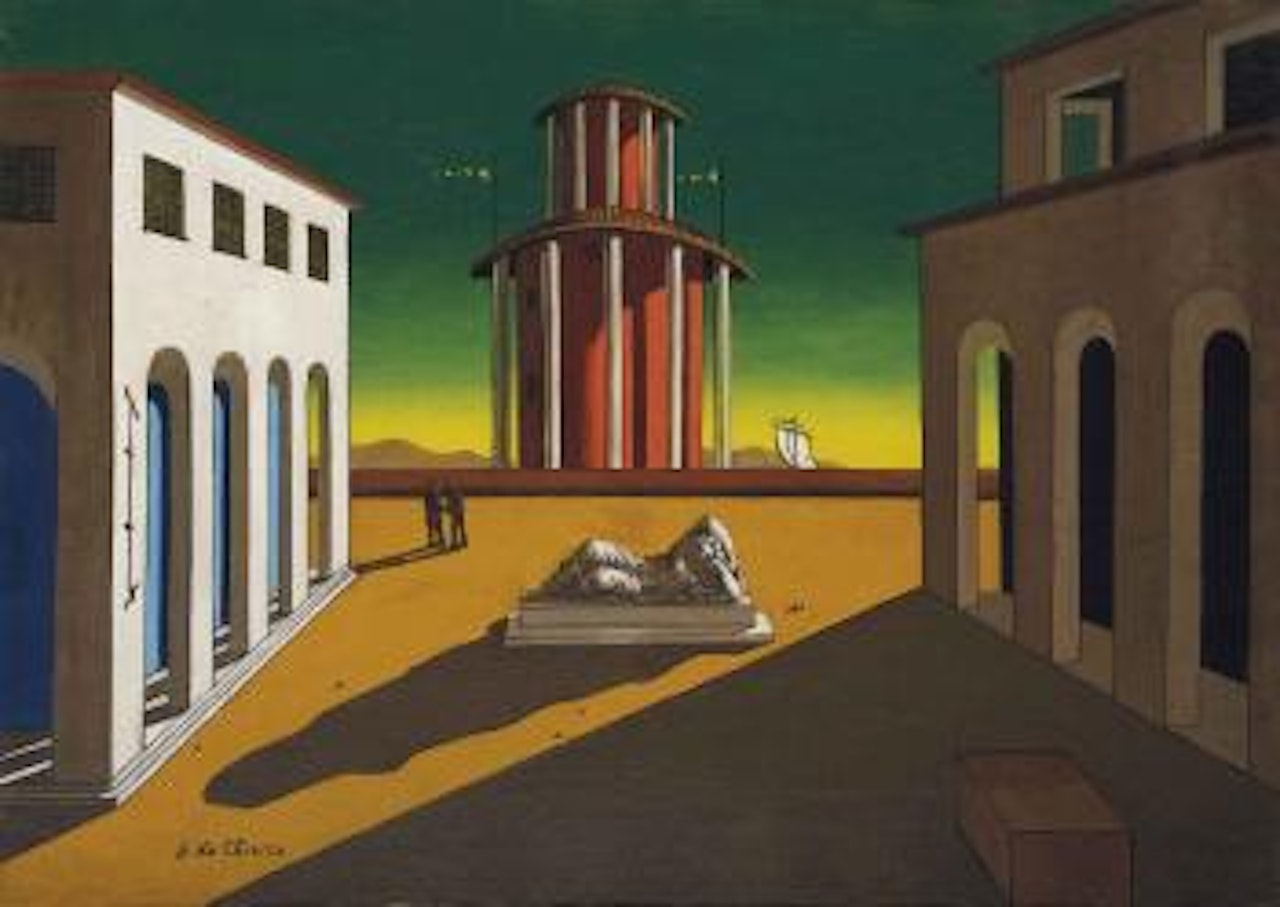 Piazza d'Italia by Giorgio de Chirico