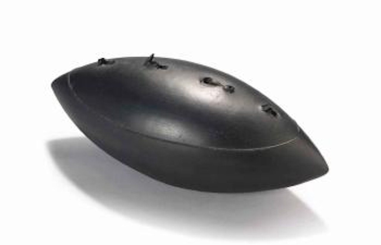 Concetto Spaziale Ovale by Lucio Fontana