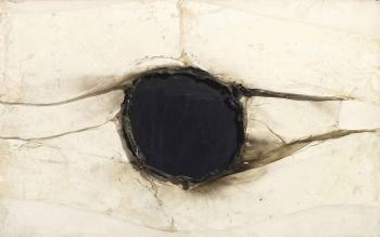 Bianco plastica by Alberto Burri