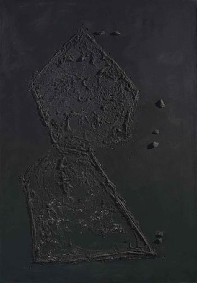 Concetto spaziale by Lucio Fontana