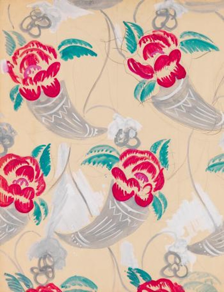Corne d'Abondances Grises et Roses by Raoul Dufy