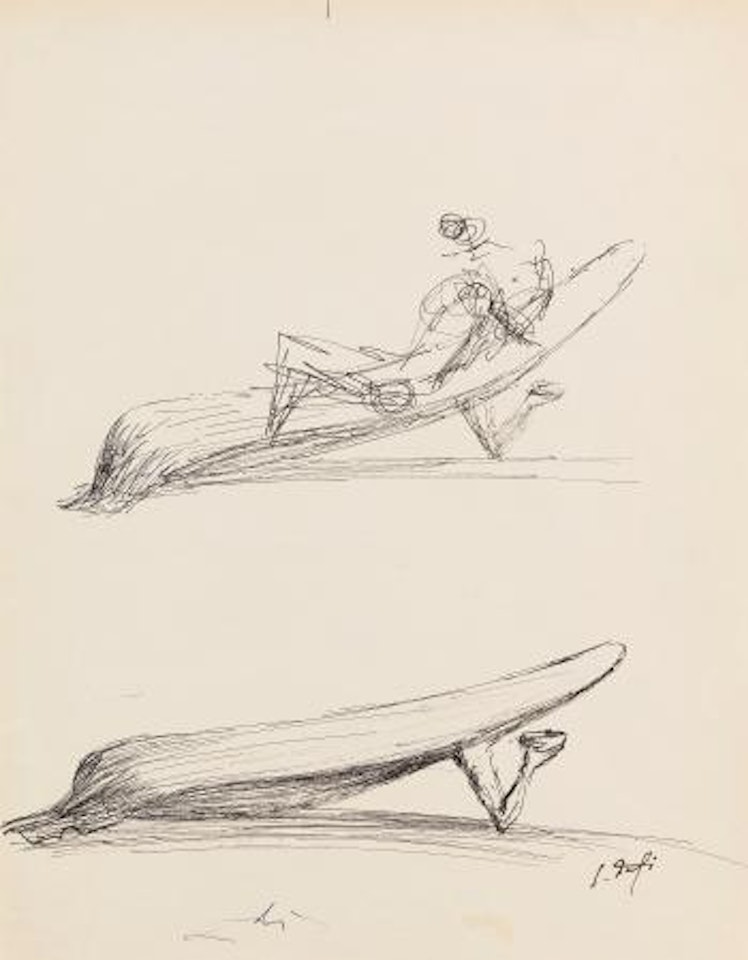 Étude de mobilier by Salvador Dali