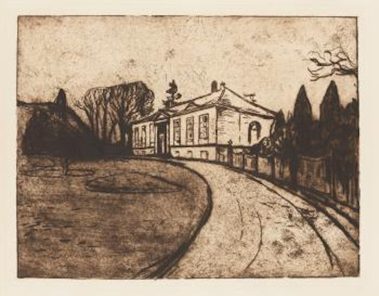 Das Haus by Edvard Munch