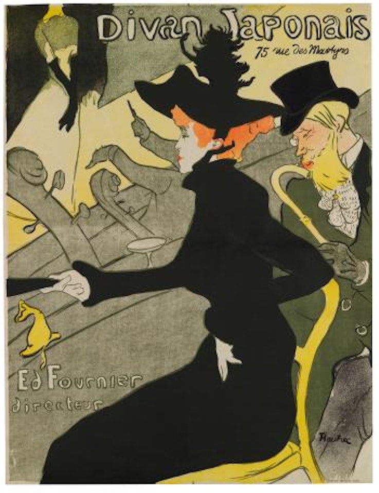 Divan Japonais by Henri de Toulouse-Lautrec