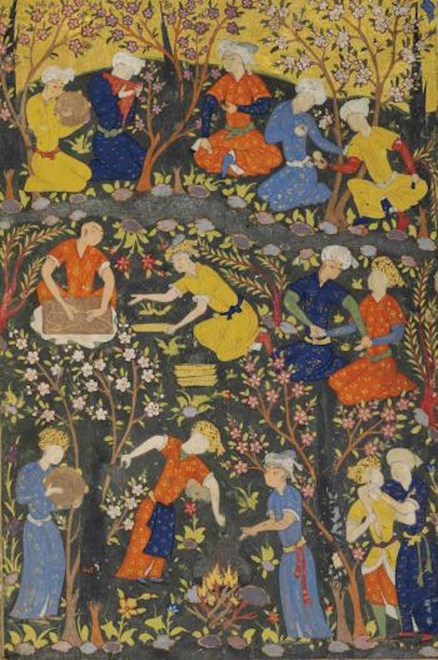 Preparation For A Feast by Safavid School