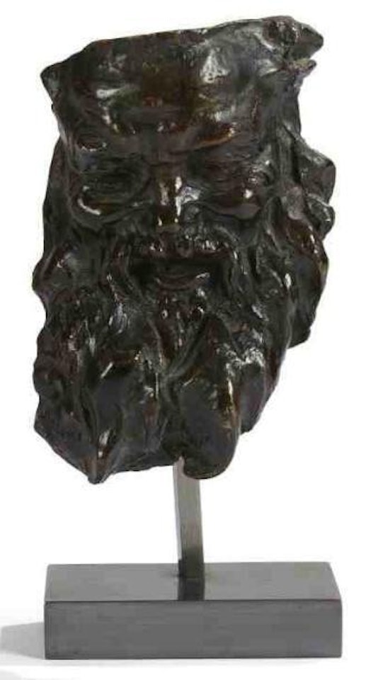 Masque de Silène by Aime Jules Dalou