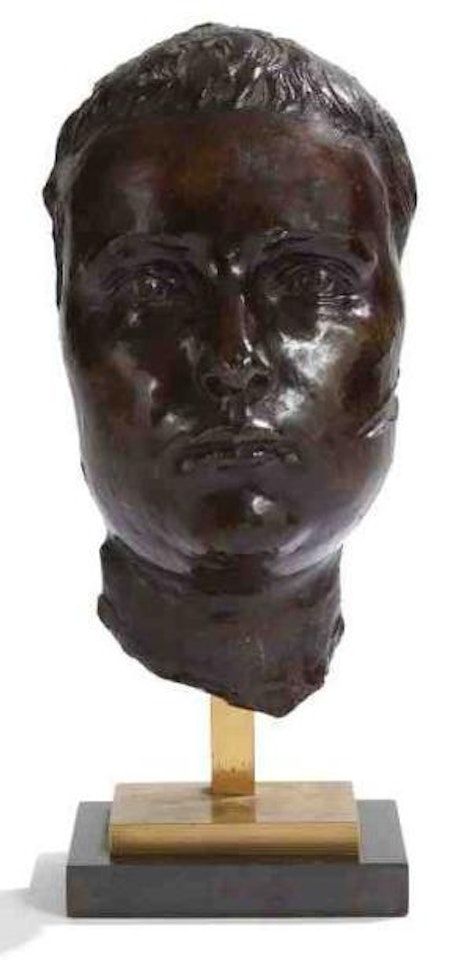 Tête de jeune homme by Aime Jules Dalou