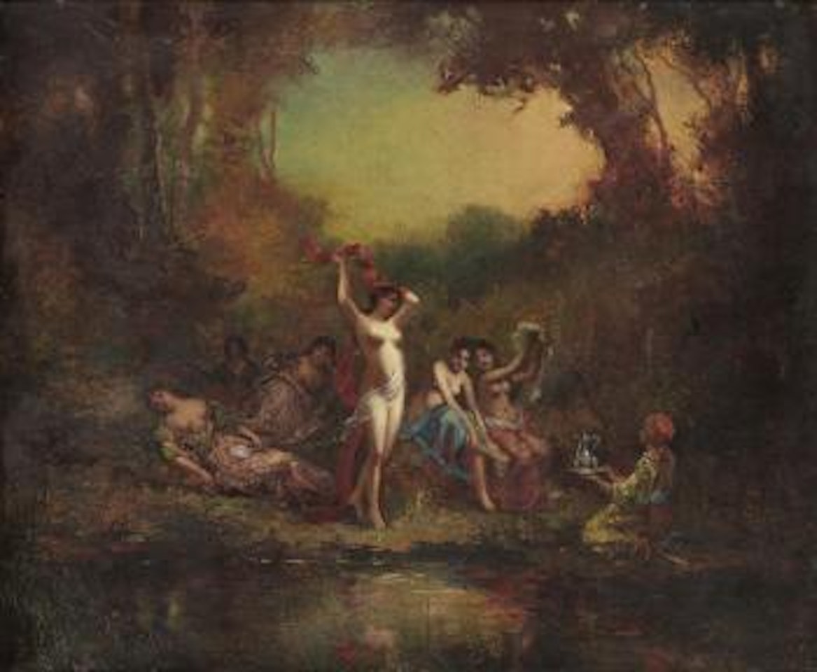 One thousand and one nights by Adolphe Monticelli