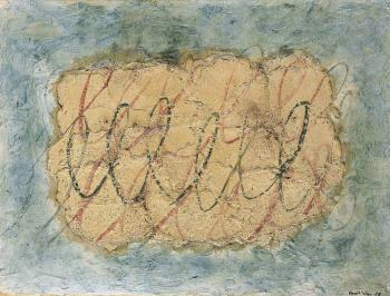 Landscape by Jean Fautrier