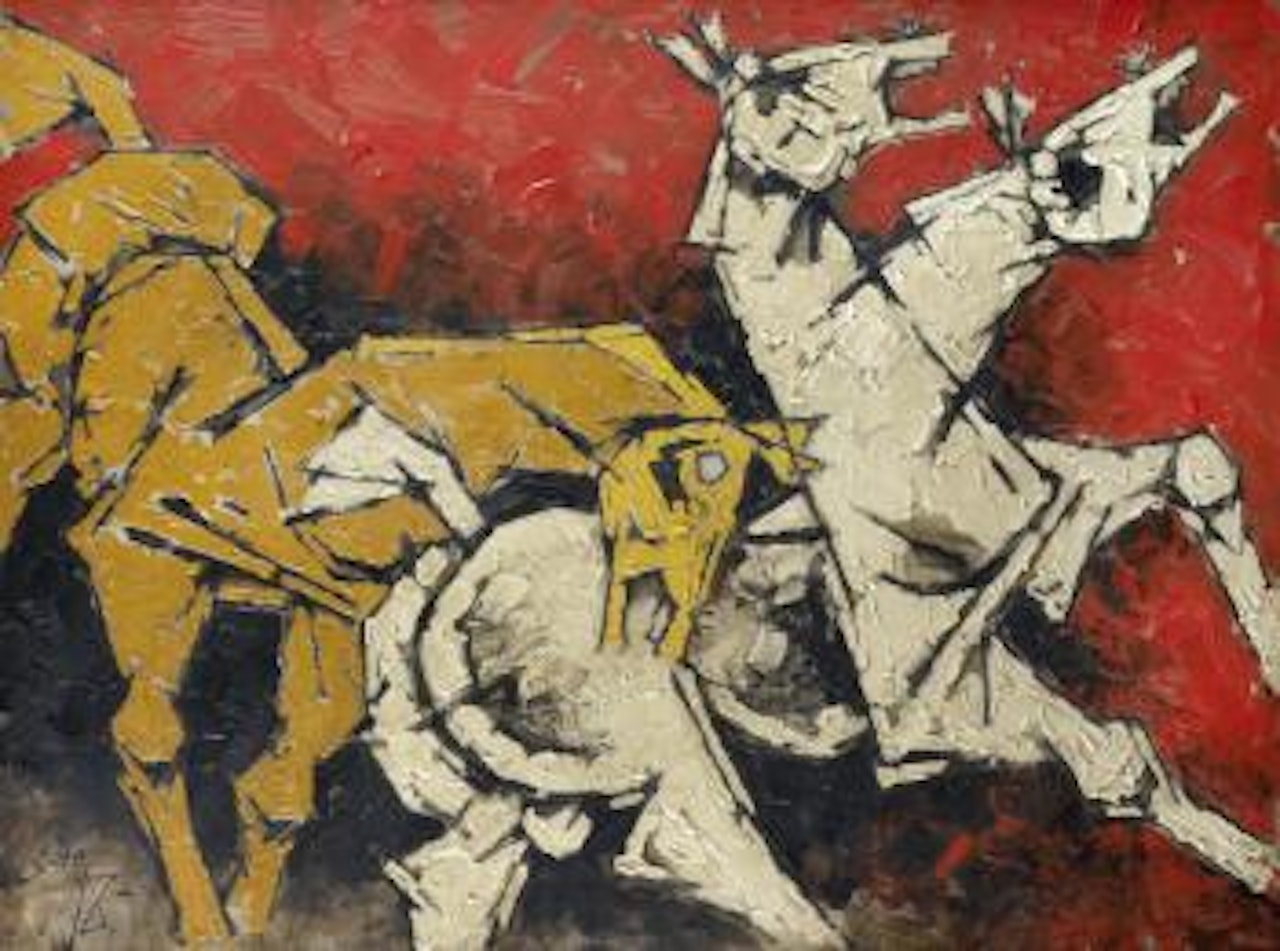 Untitled by M.F. Husain