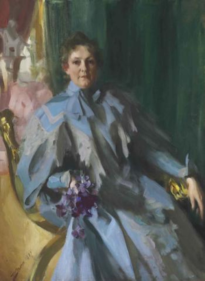 Portrait of Lilly Eberhard Anheuser by Anders Zorn