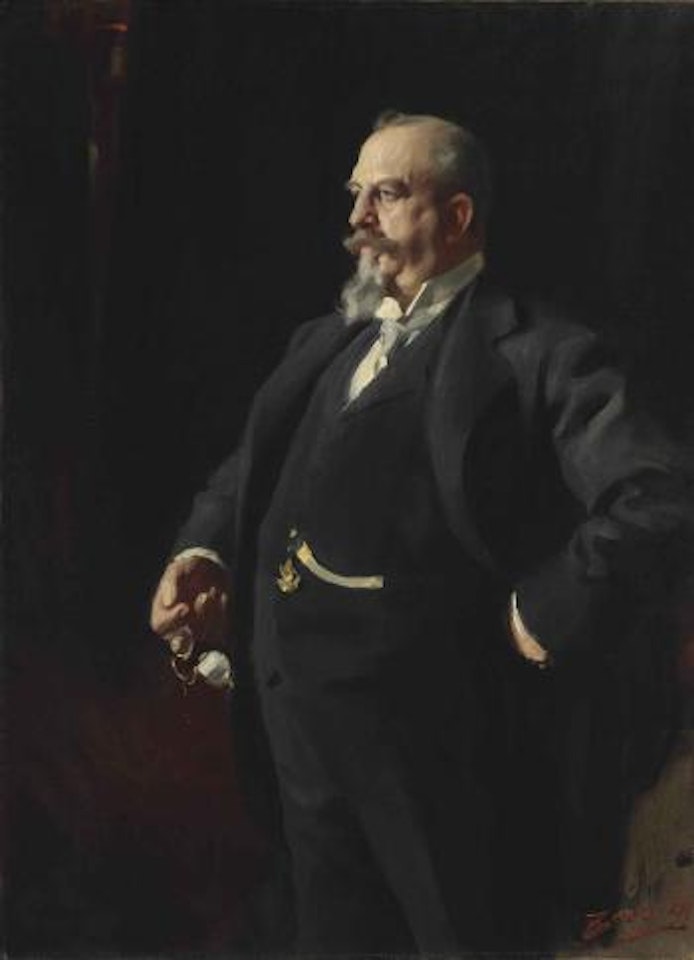 Portrait of Adolphus Busch by Anders Zorn