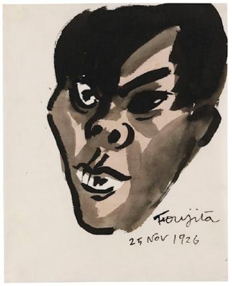Portrait d'un ami by Leonard Tsuguharu Foujita