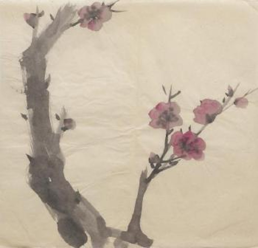 Branche de cerisier en fleur by Lin Fengmian
