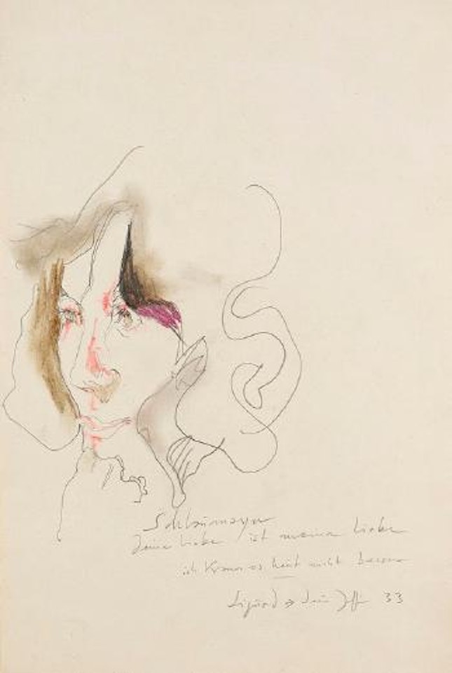 Liebeserklärung by Horst Janssen