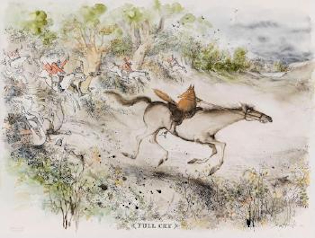 Full Cry by Ronald Searle