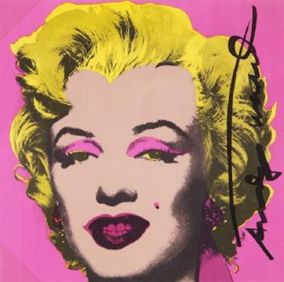 Marilyn (announcement) by Andy Warhol