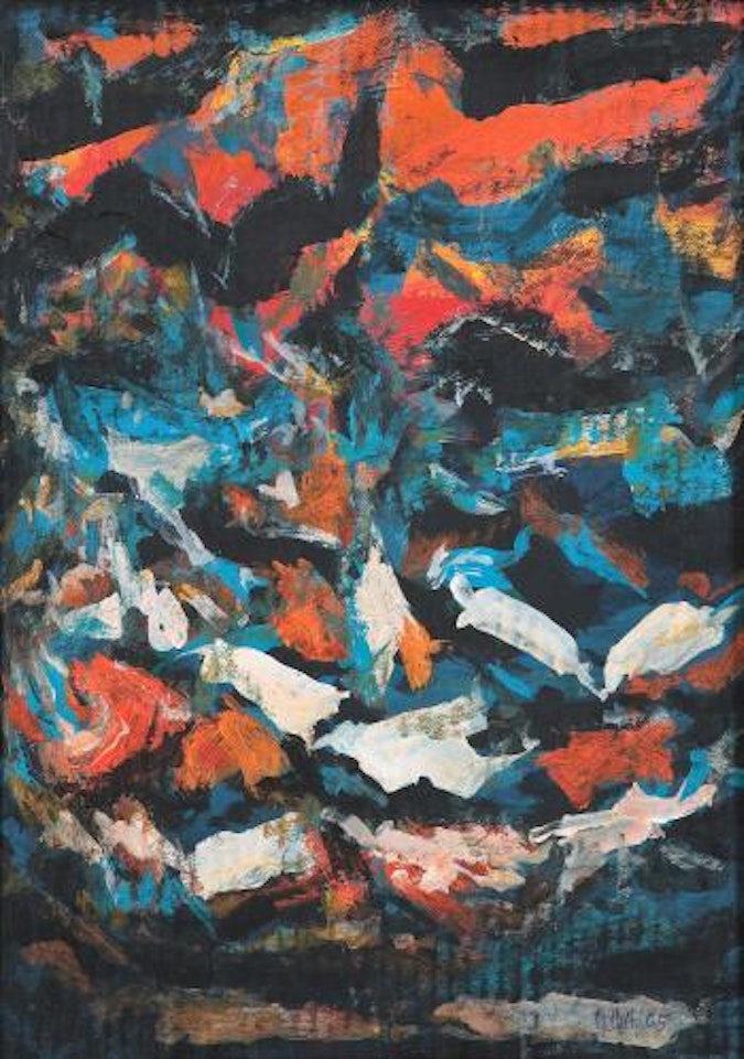 Studio Sketch by Sayed Haider Raza