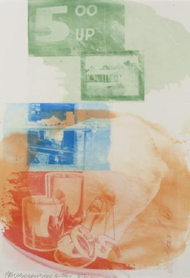 Collateral (from grounds rules) by Robert Rauschenberg