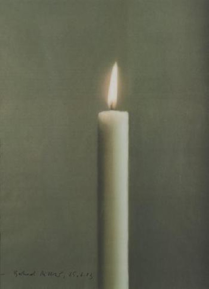 Kerze by Gerhard Richter