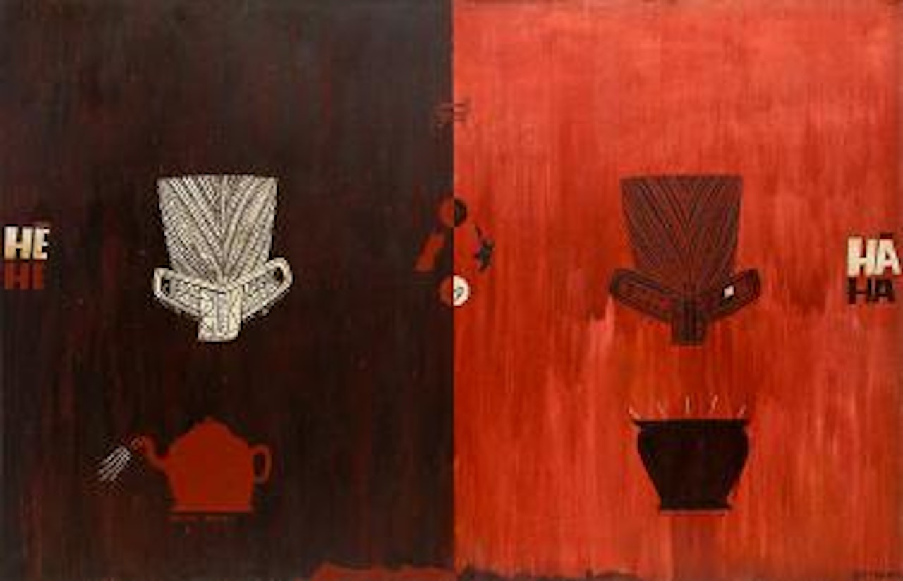 North and south by Shane Cotton