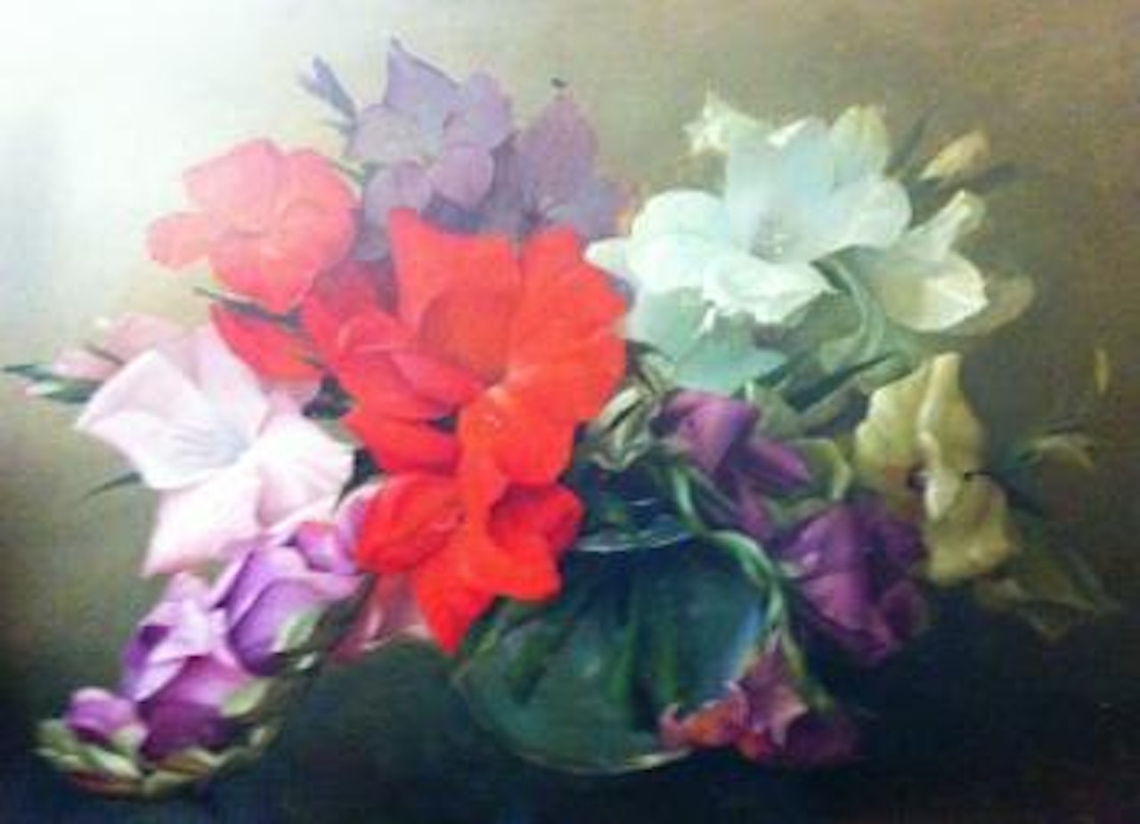 Bouquet de glaïeuls by Irene Klestova