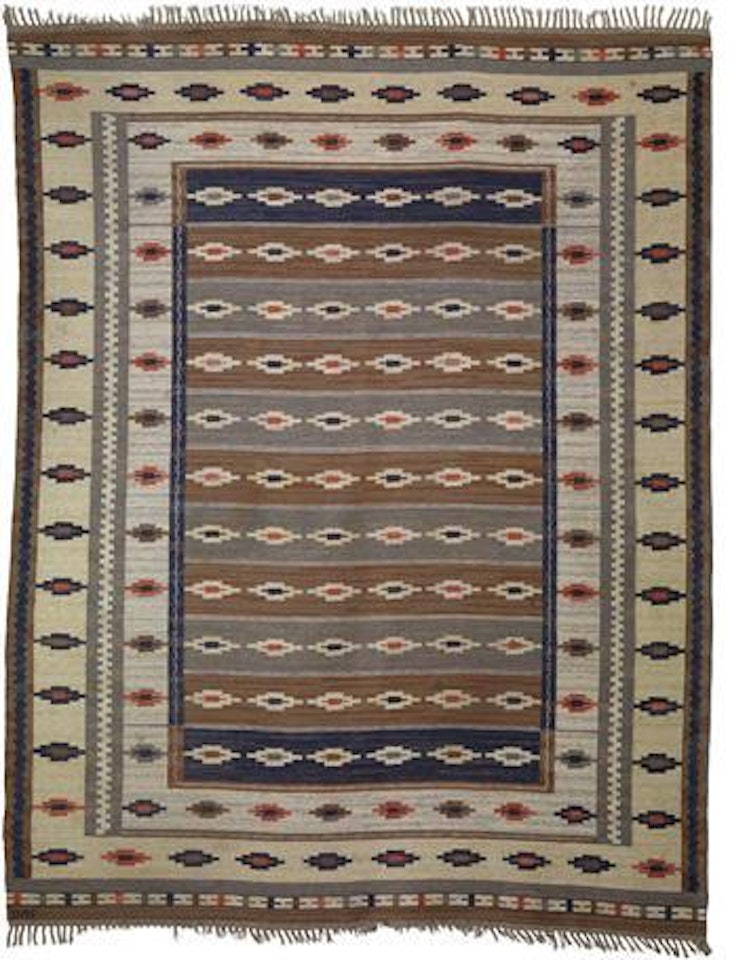 Large 'Ljusa mattan' (The Light) rug by Märta Maas-Fjetterström