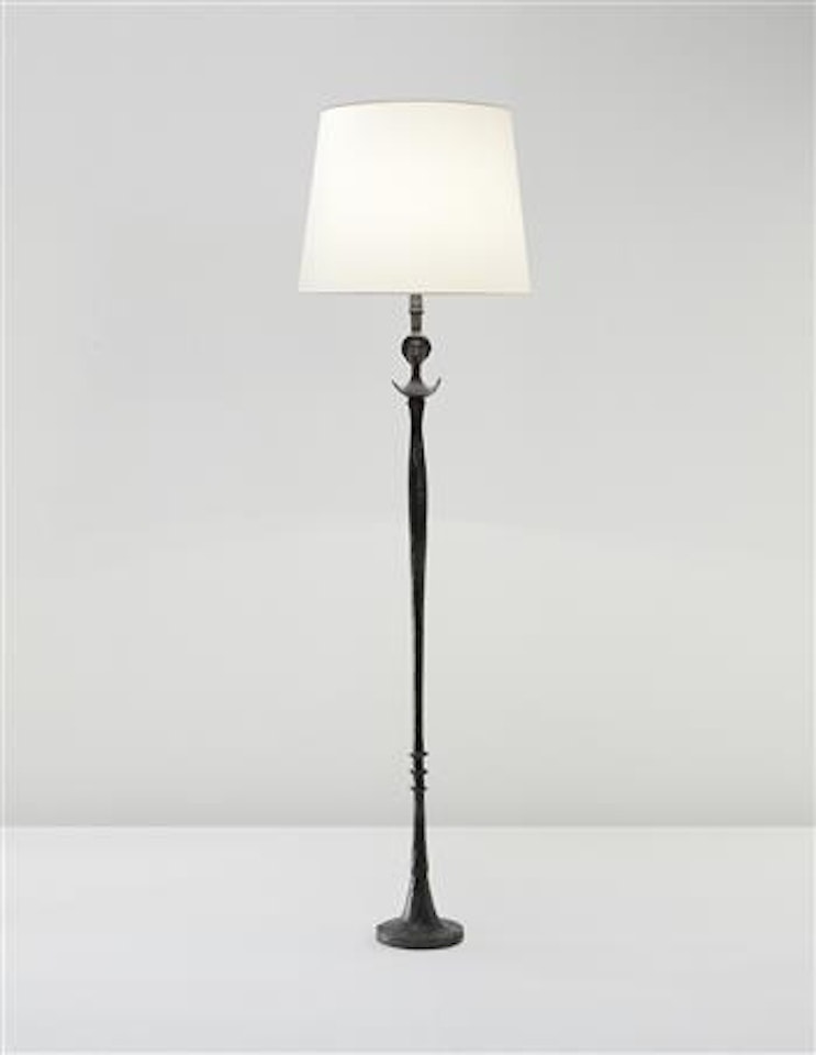 Tête de femme standard lamp by Alberto Giacometti by Diego Giacometti