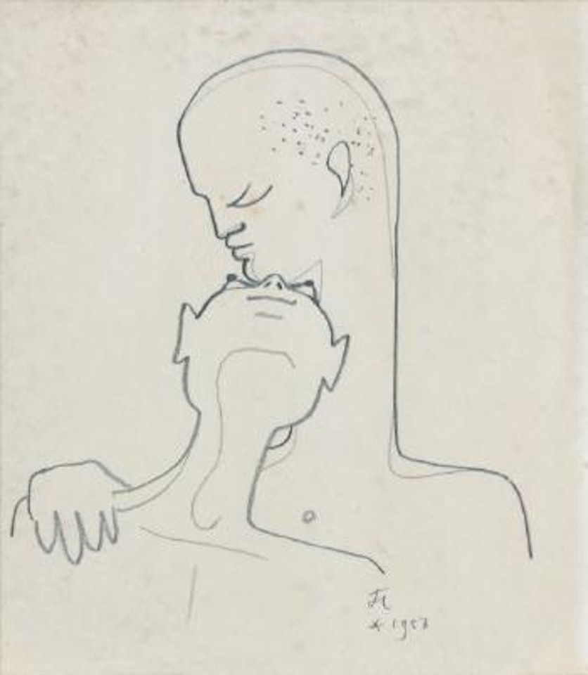 L'étreinte by Jean Cocteau