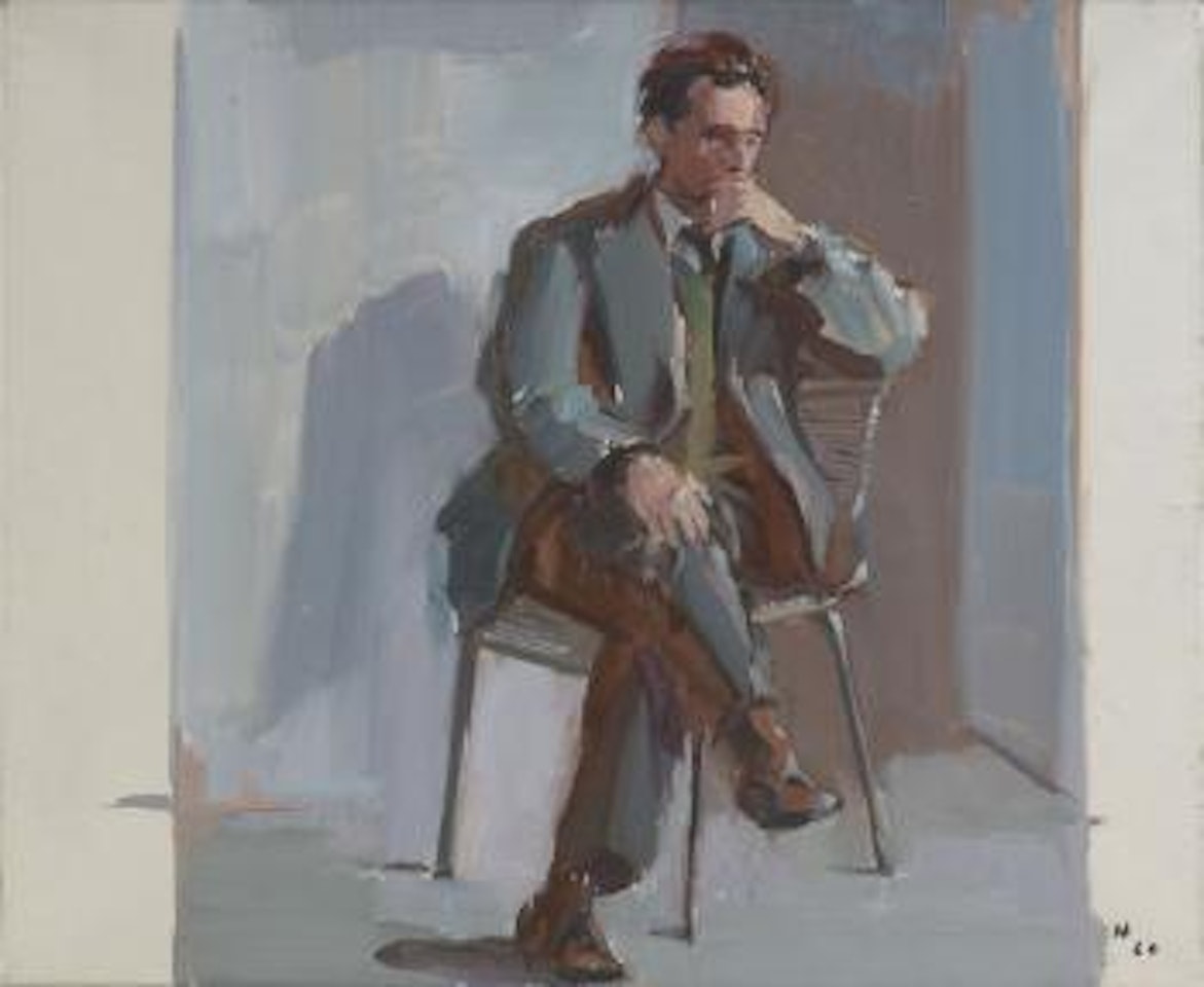 Portrait de Monsieur Burgart by Jean Hélion