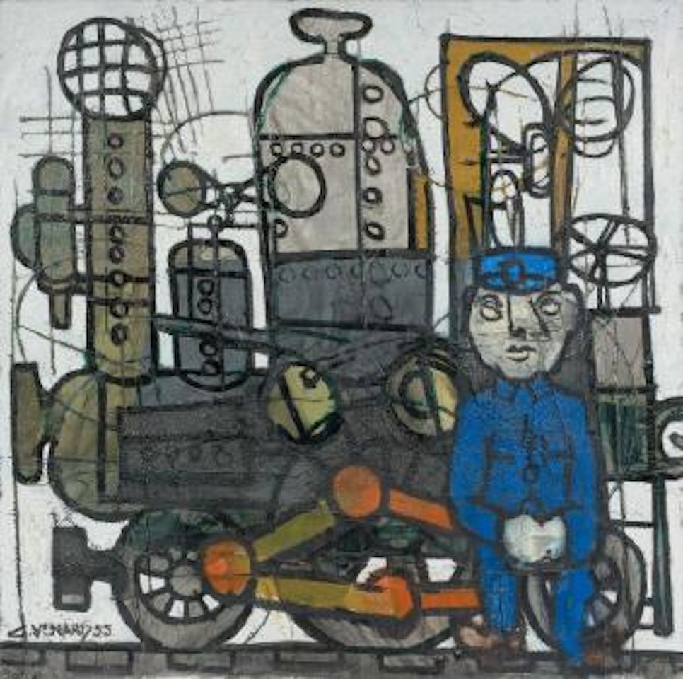 La locomotive by Claude Venard