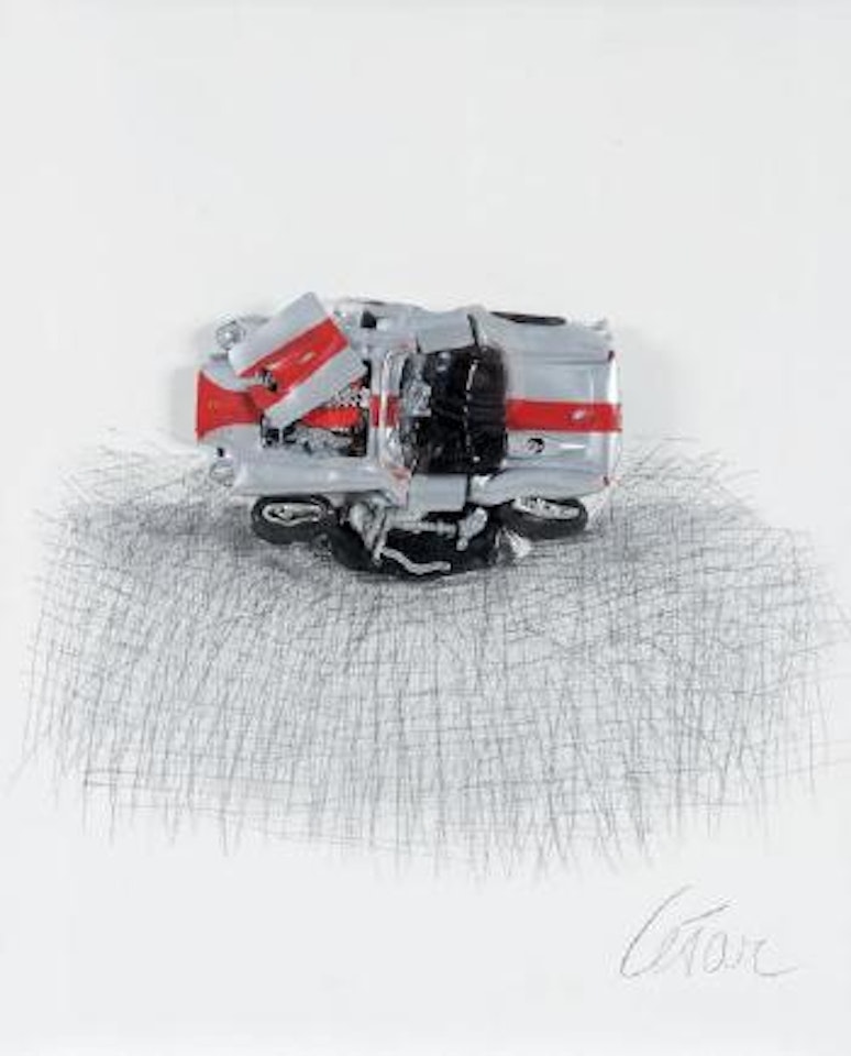 Sans titre, portrait de compression by César