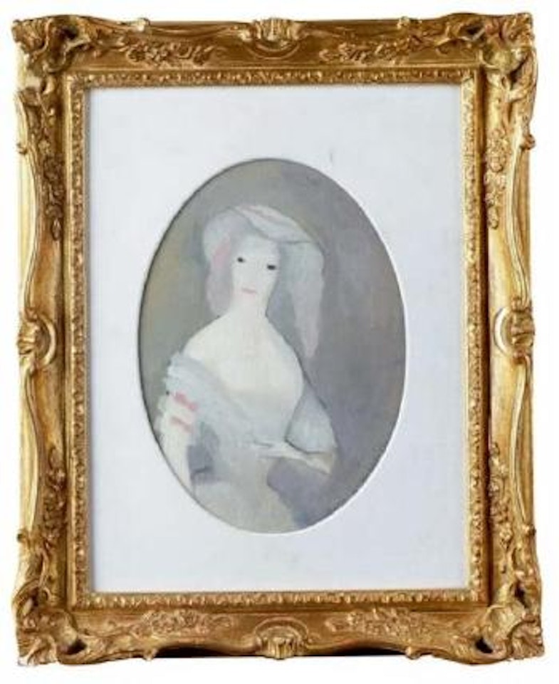 Portrait de jeune femme by Marie Laurencin