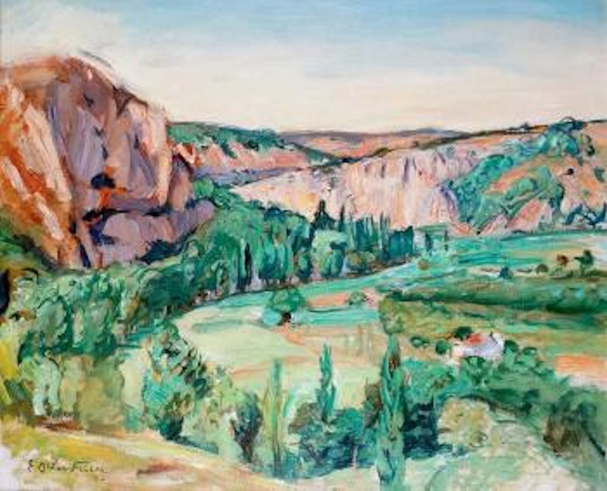 Paysage de montagne by Othon Friesz