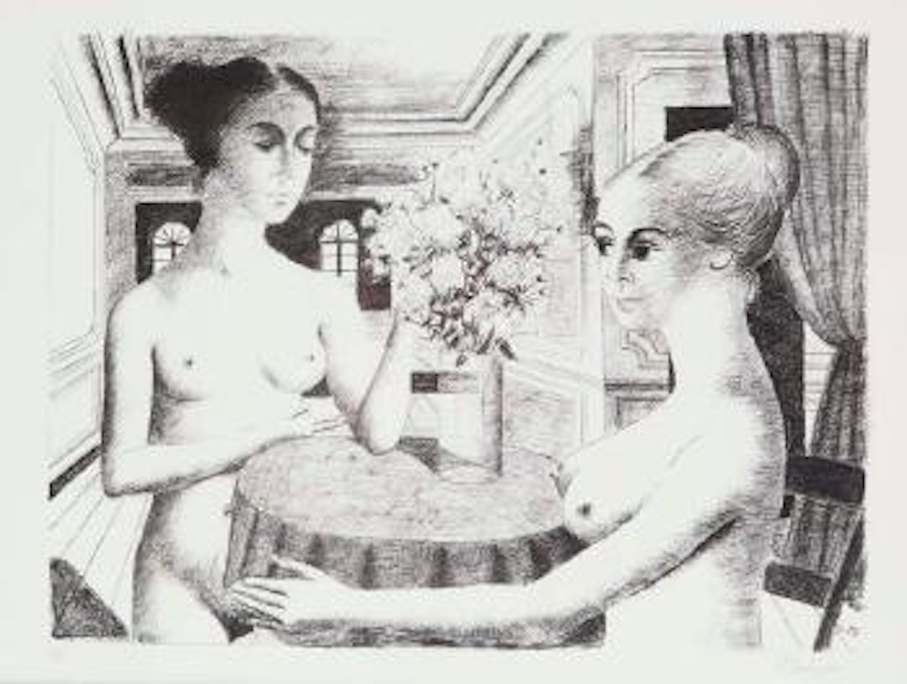 Le silence by Paul Delvaux