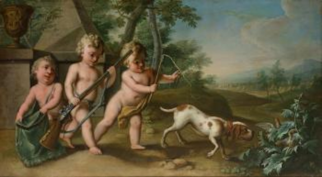 Allegorie des Herbstes by German School