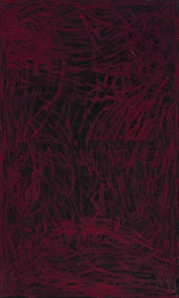 Yam Awelye - Red by Emily Kame Kngwarreye