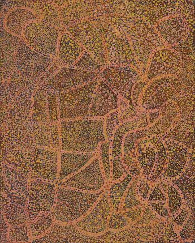 Yam Tracking by Emily Kame Kngwarreye