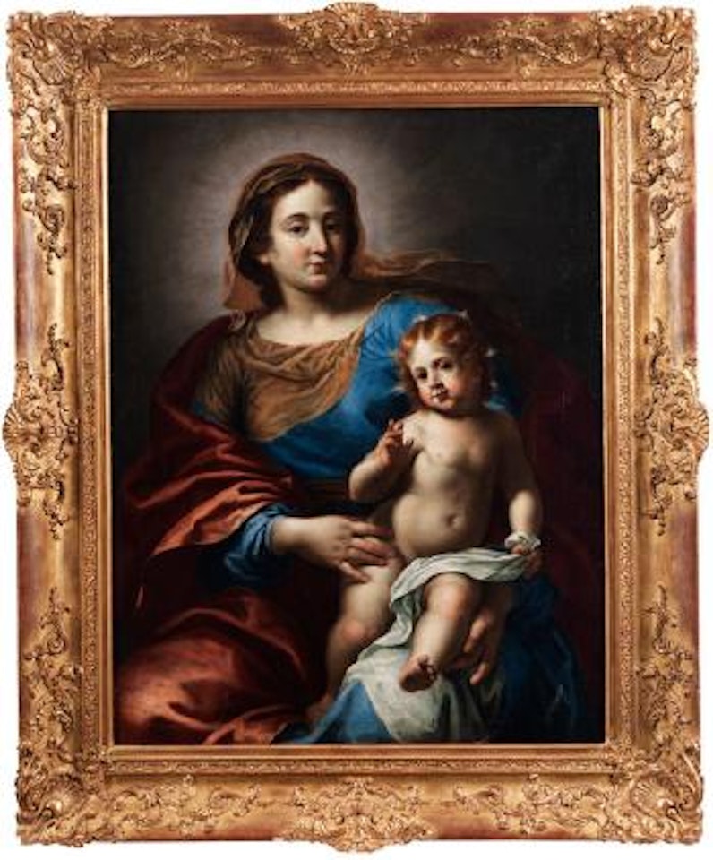 Madonna Mit Dem Segnenden Jesuskind by Erasmus Quellinus II