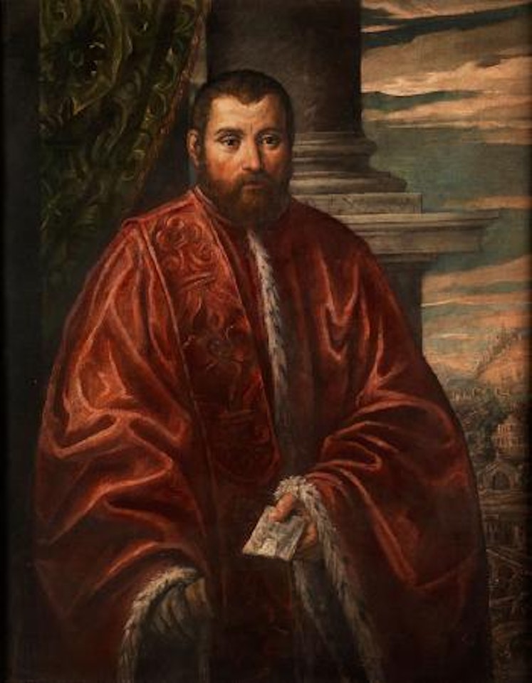 Portraitbildnis Eines Noritalienisch/ Venezianischen Adeligen by Venetian School