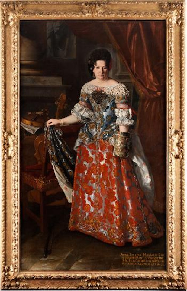 Ganzfiguriges Portrait Der Anna Josepha Monialis by Pier Francesco Cittadini