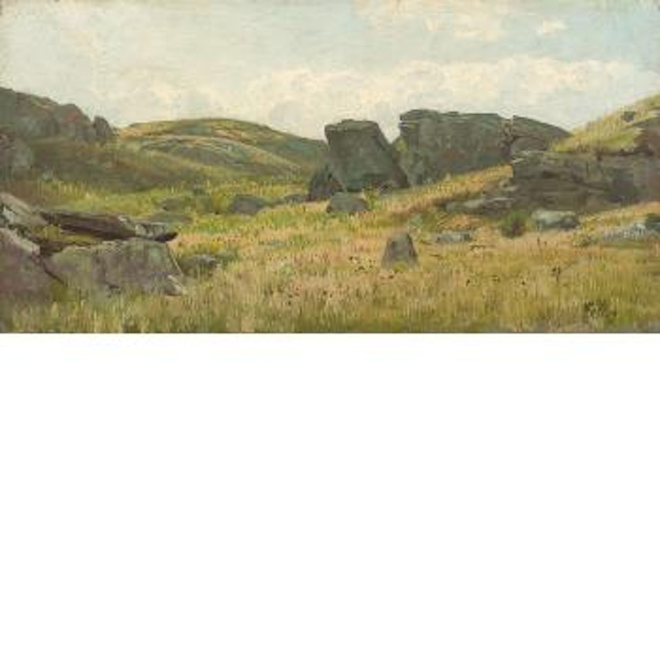Rocky Hillside by William Trost Richards