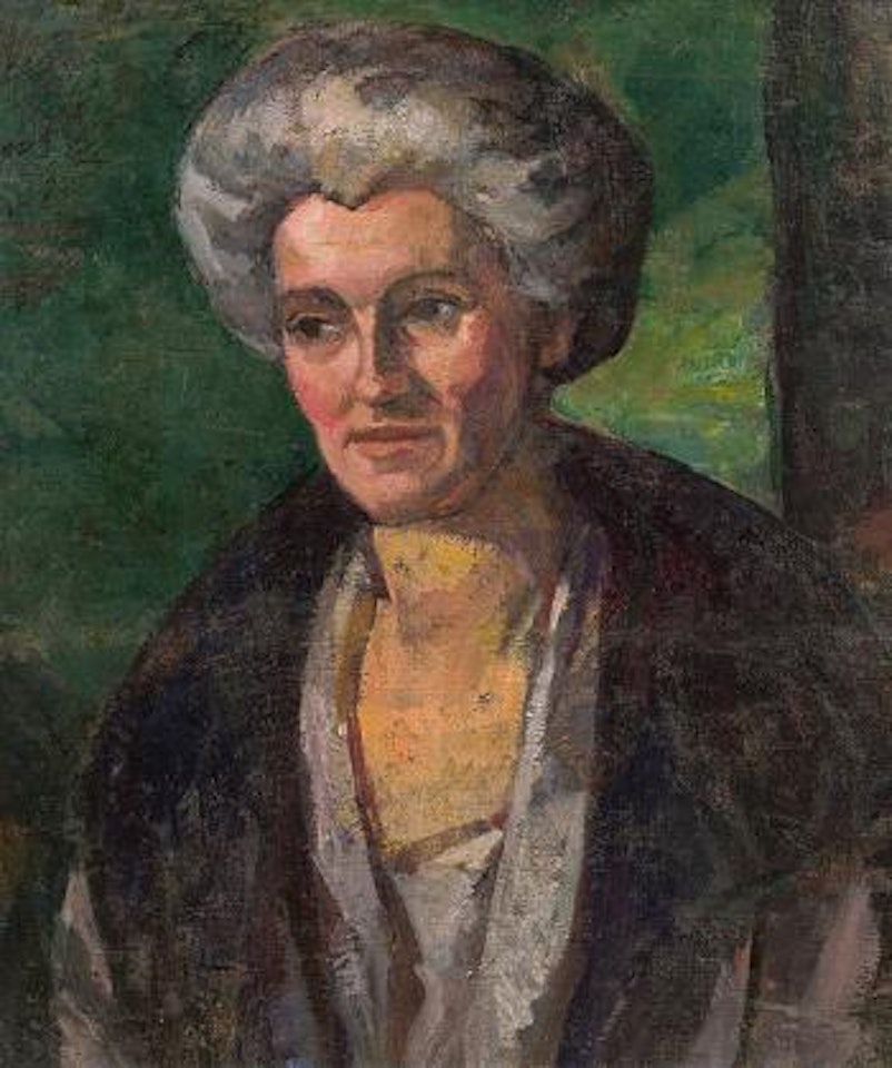 Selbstporträt by Broncia Koller-Pinell