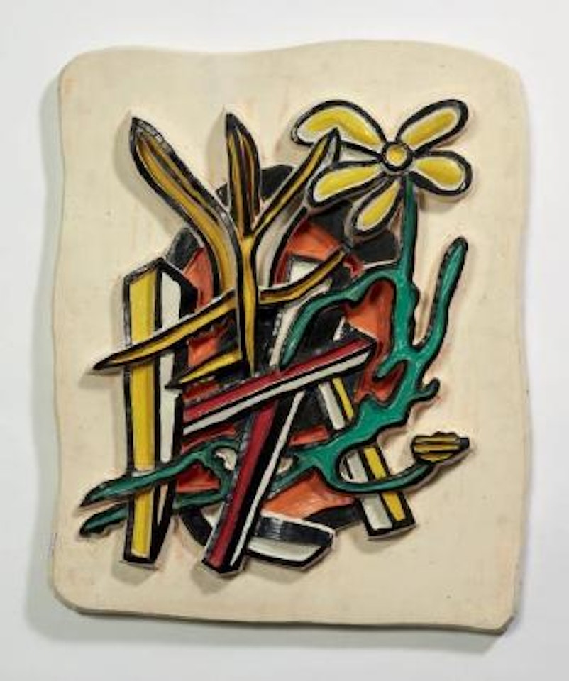 La fleur jaune by Fernand Leger