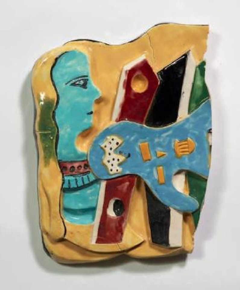 Fragment composition au buste by Fernand Leger