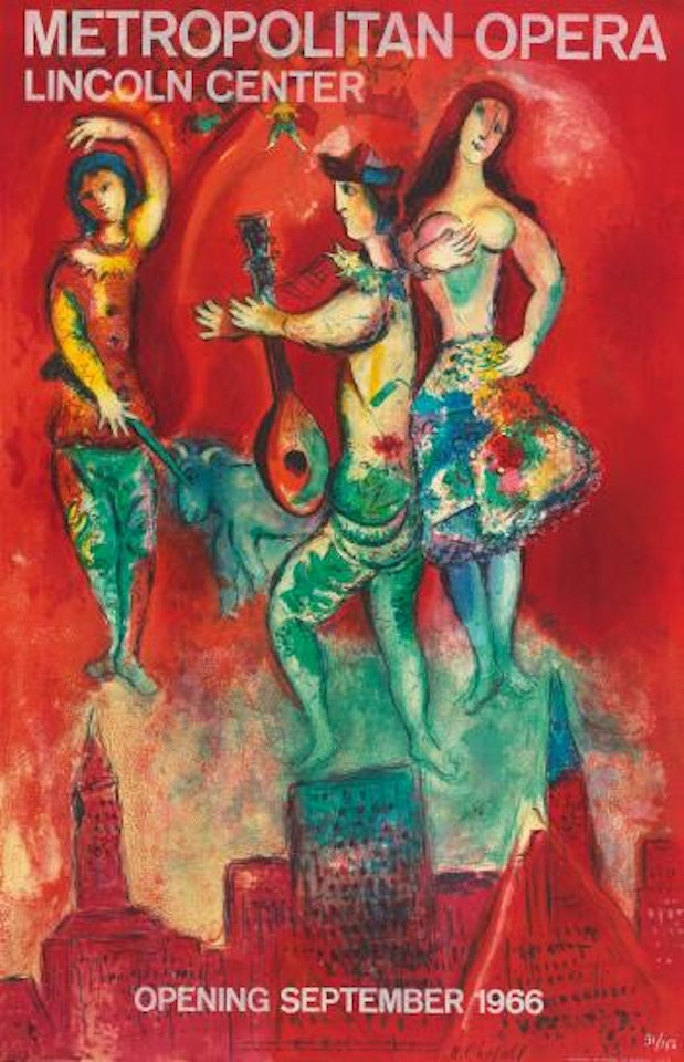 Carmen (M. Cs 39) by Marc Chagall by Charles Sorlier